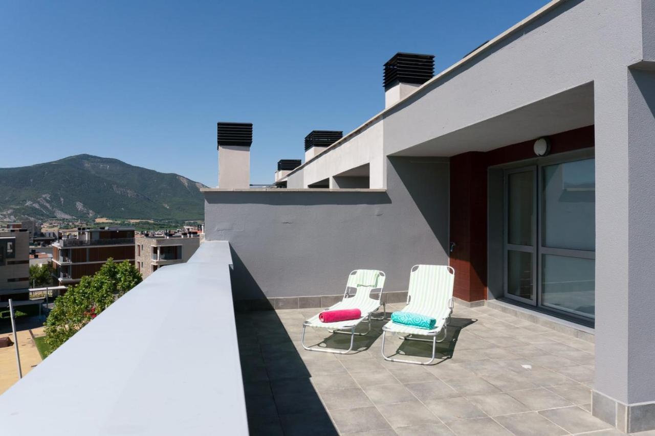 Apartamento Las Margas Golf Pirineo Aragones Sabiñánigo Eksteriør bilde