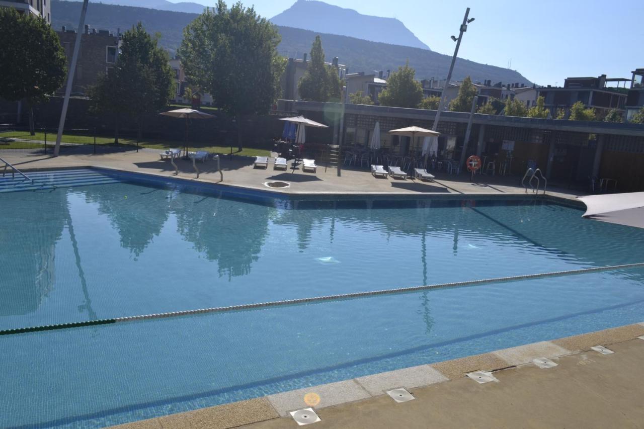 Apartamento Las Margas Golf Pirineo Aragones Sabiñánigo Eksteriør bilde